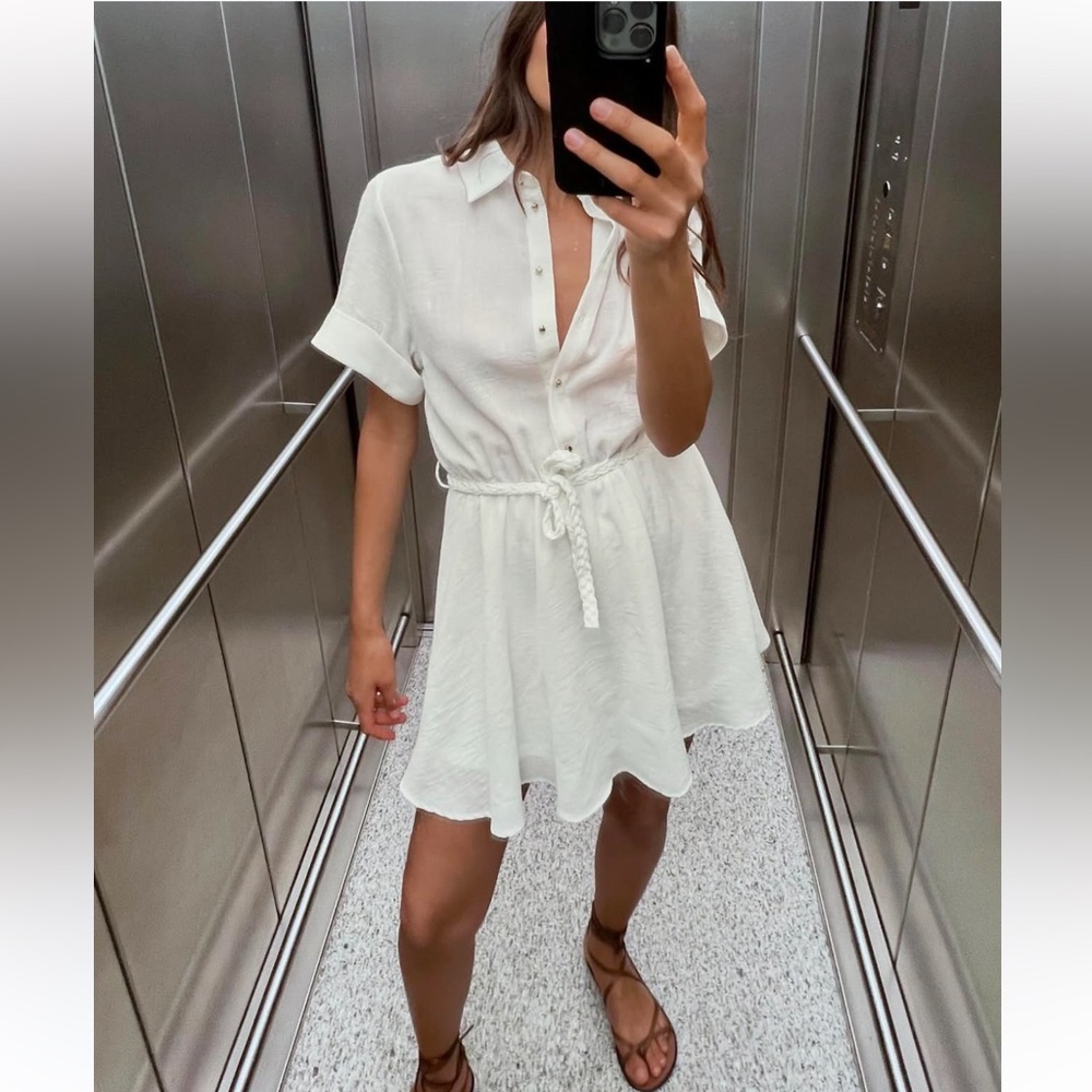 ZARA NWT shirt dress